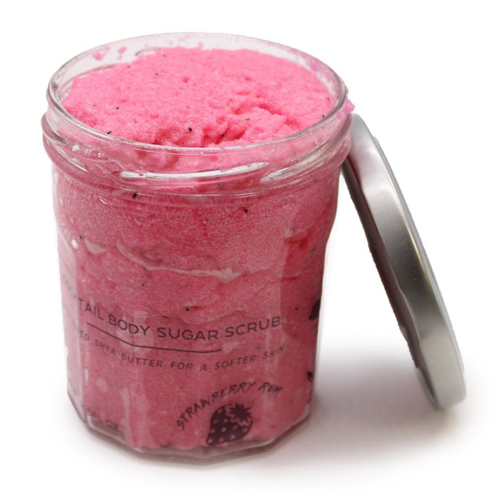 Sugar Body Scrub - Strawberry Rum - tebaspa