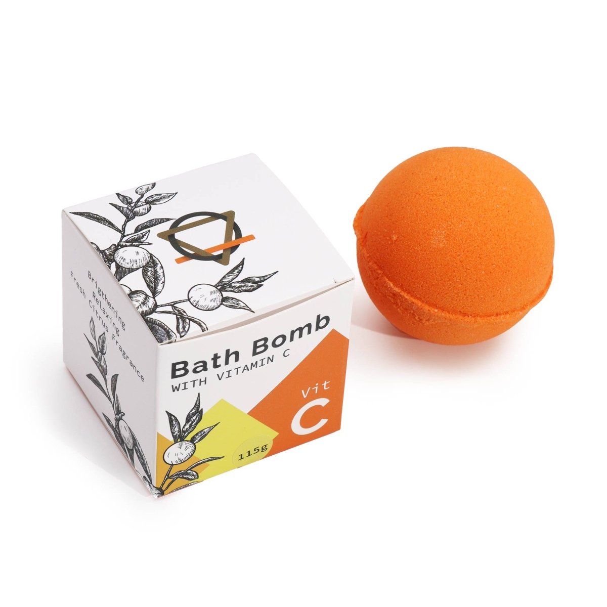 Vitamin C Infused Bath Bomb with Essential Oils - tebaspa