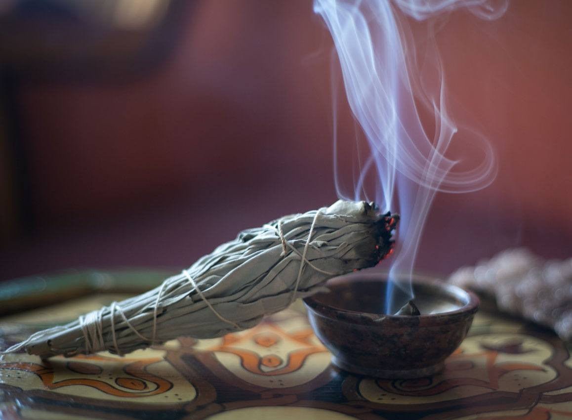 White Sage Smudge Stick - tebaspa
