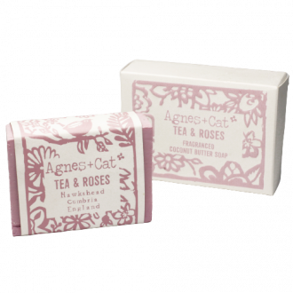 Coconut Butter Soap - Tea & Roses