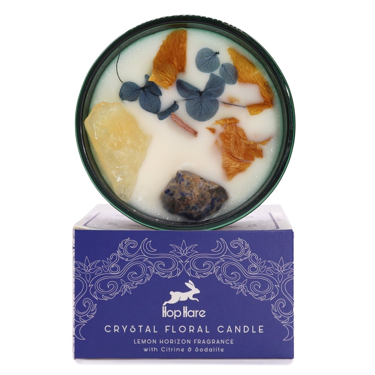 Crystal Magic Flower Candle - The Sun - tebaspa