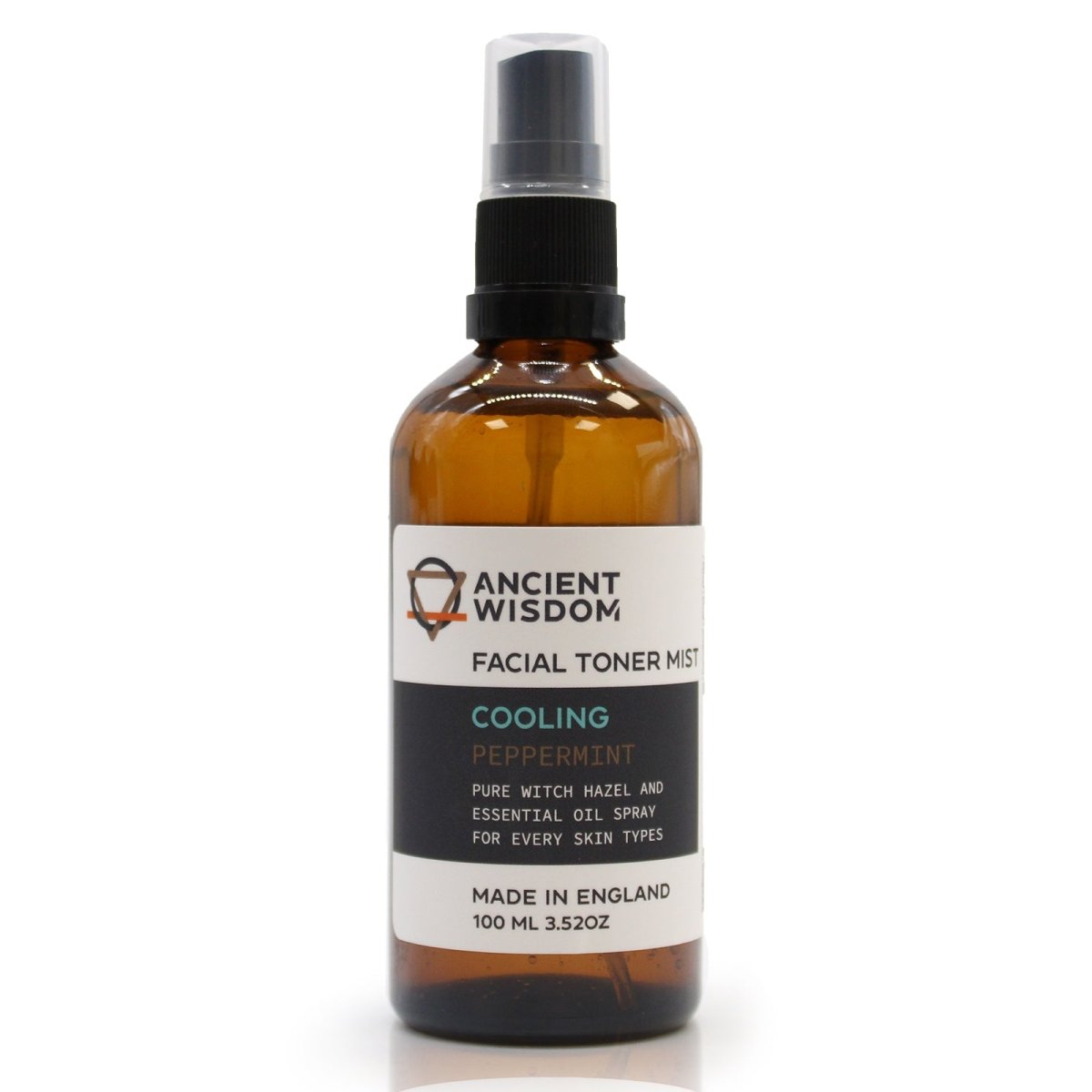 Facial Toner Mist - Witch Hazel & Peppermint - tebaspa