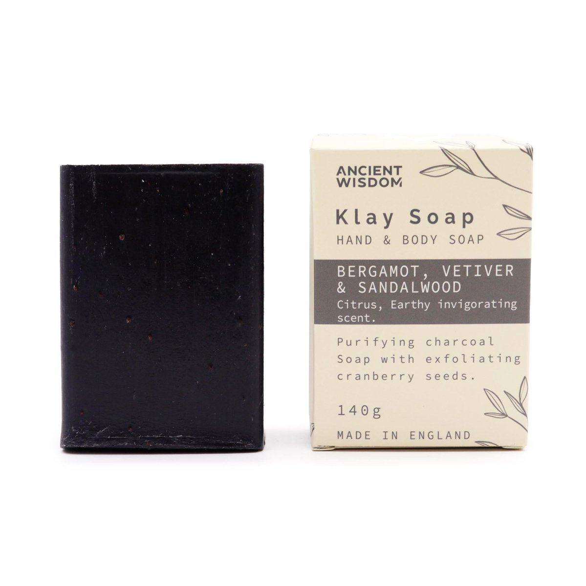 Klay Soap - Bergamot & Sandalwood - tebaspa