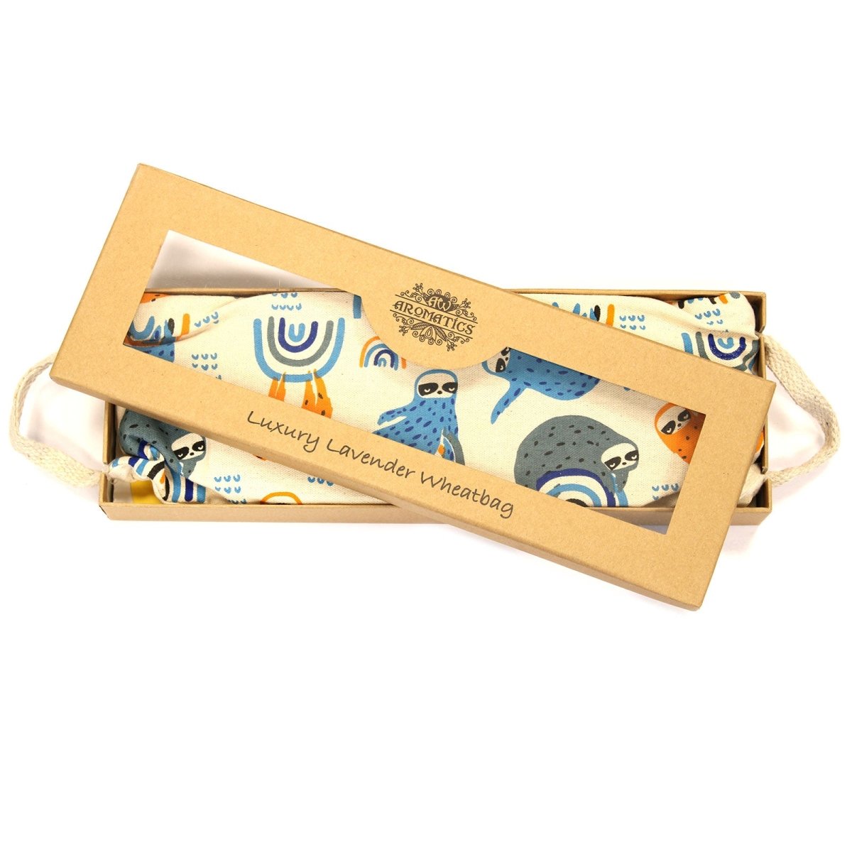 Luxury Lavender Wheat Bag - Lazy Sloth - tebaspa