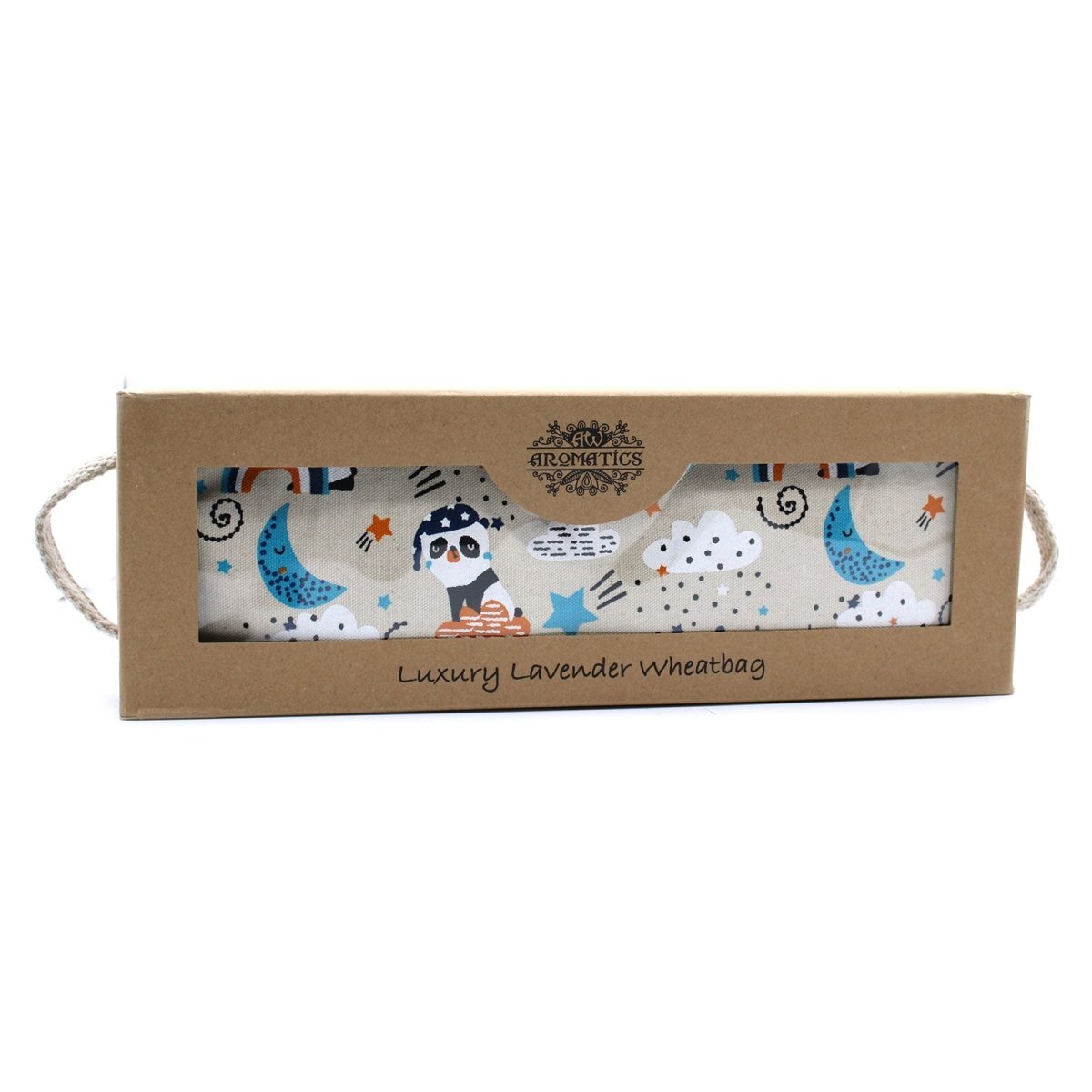 Luxury Lavender Wheat Bag - Sleepy Panda - tebaspa