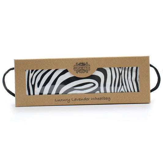Luxury Lavender Wheat Bag - Zebra - tebaspa