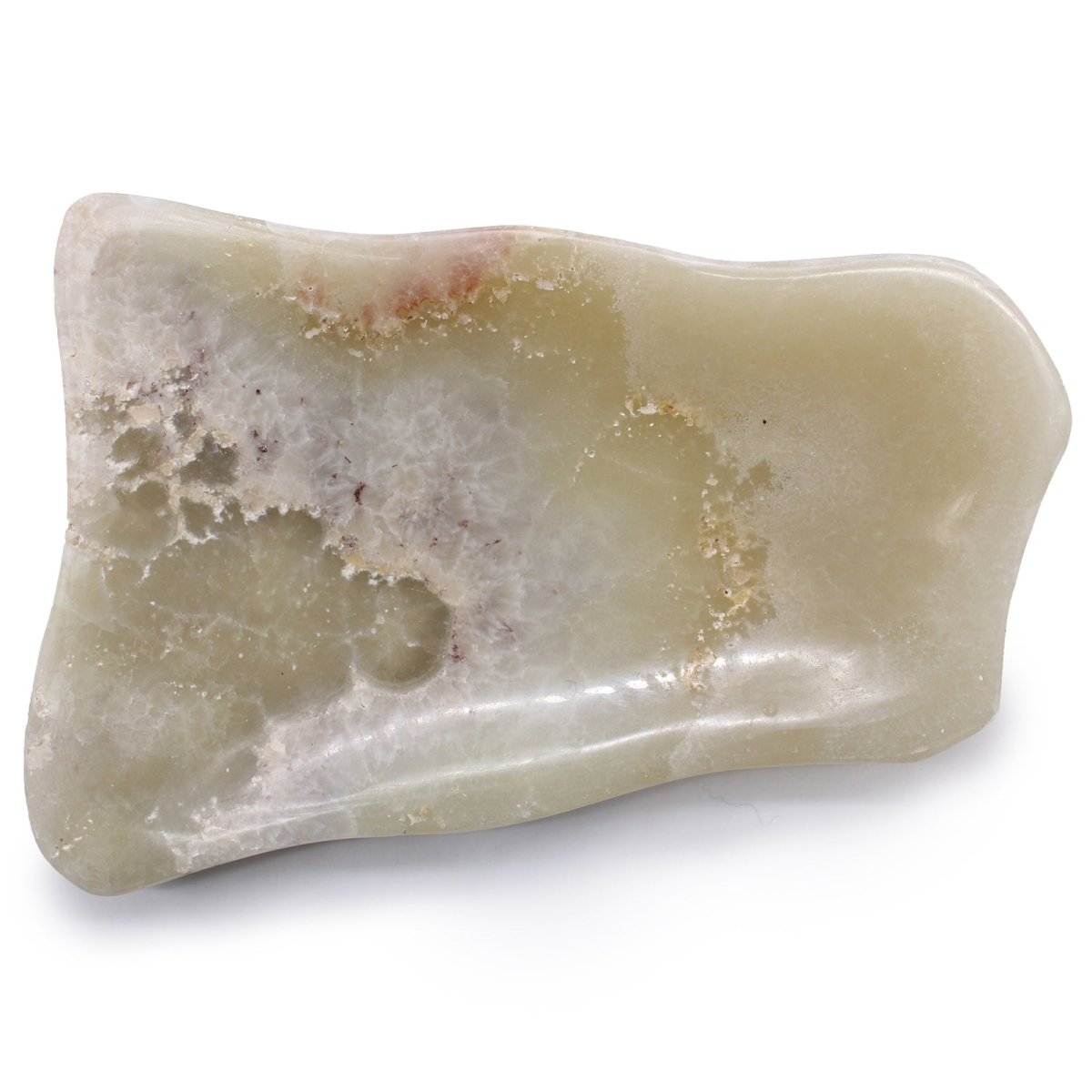 Natural Honey Onyx Soap Dish - tebaspa