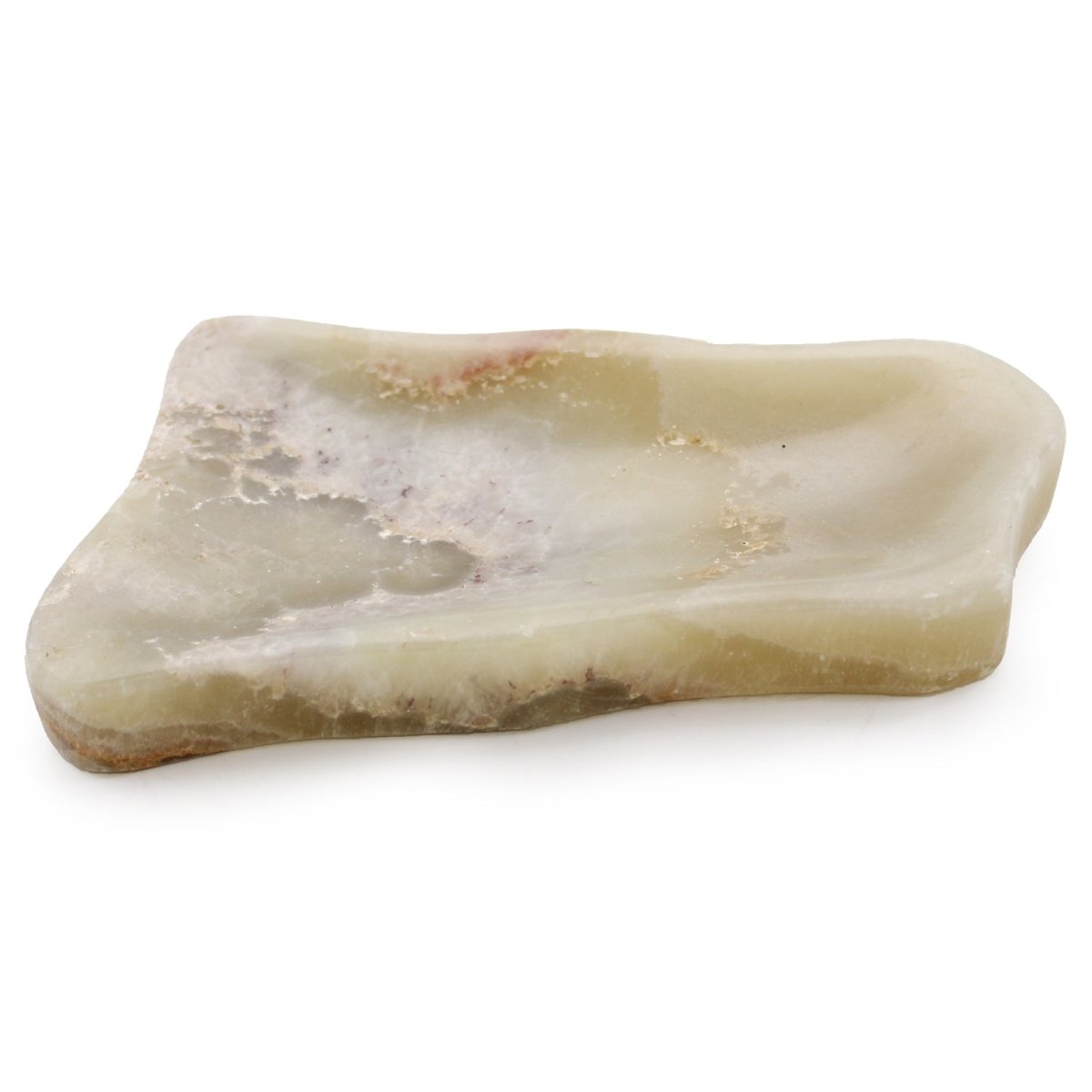 Natural Honey Onyx Soap Dish - tebaspa