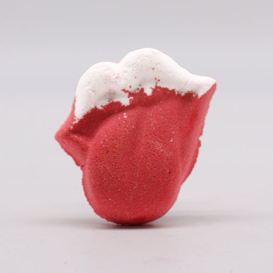 Lips Bath Bomb -  Raspberry & Pomegranate