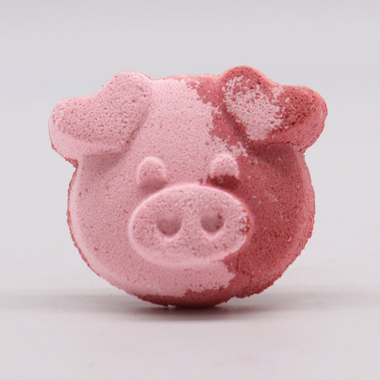 Pig Bath Bomb -  Vanilla Cupcake