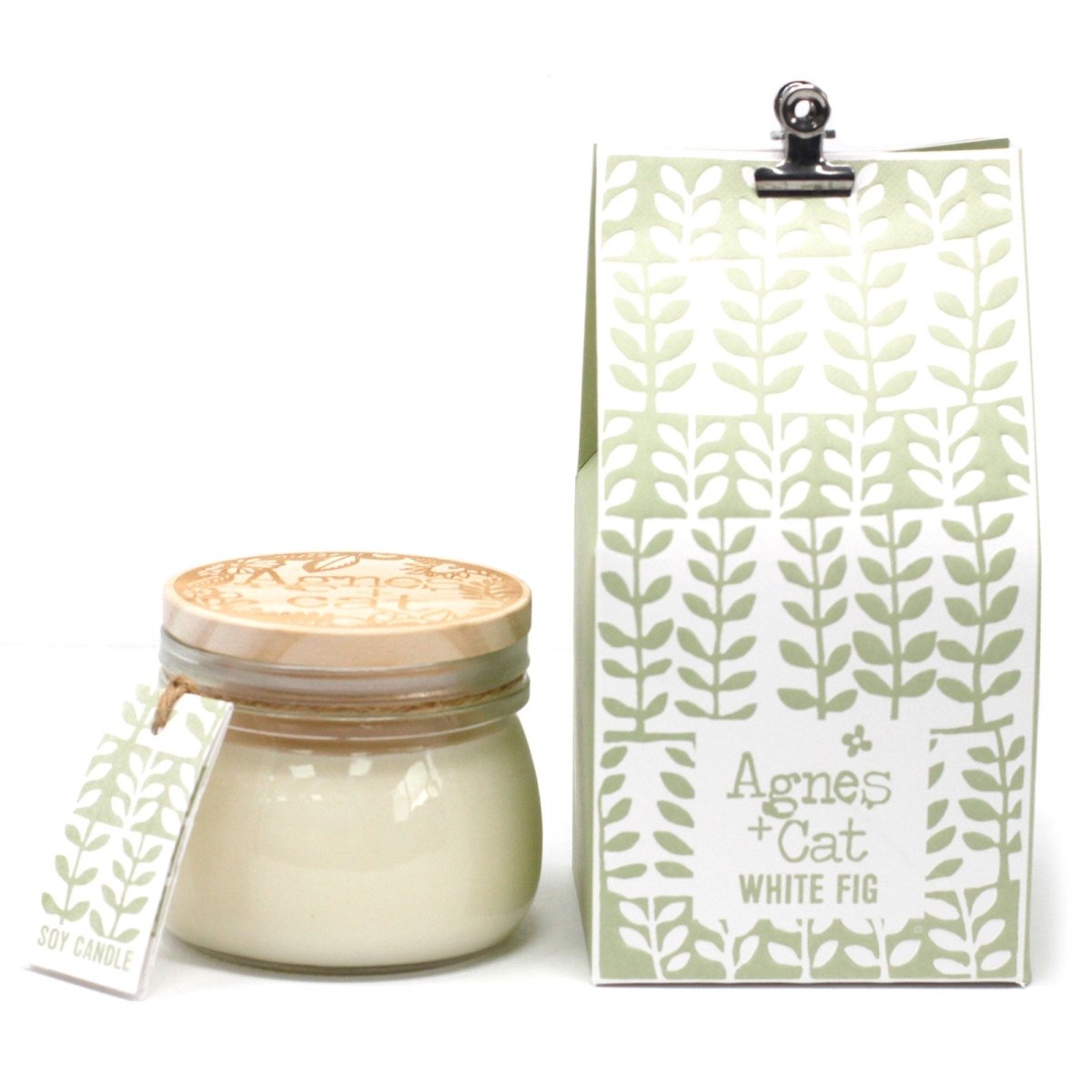 Small Kilner Jar Candle - White Fig - tebaspa