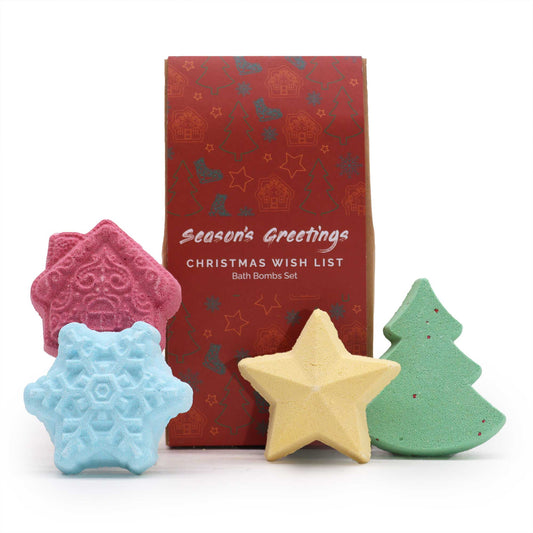 Xmas Bath Bomb Pack: Christmas Wish List